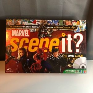 Marvel scene it? (2007) Has a flaw. Missing one metal mover piece